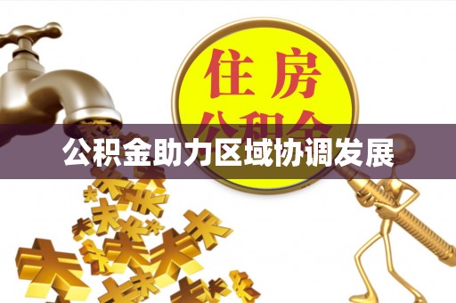 顺城公积金助力区域协调发展