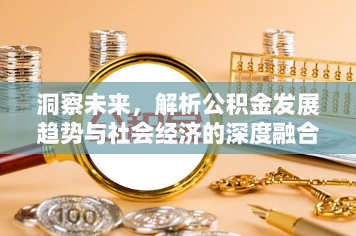 顺城洞察未来，解析公积金发展趋势与社会经济的深度融合
