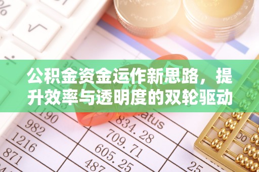 顺城公积金资金运作新思路，提升效率与透明度的双轮驱动