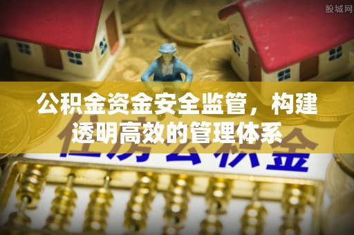 顺城公积金资金安全监管，构建透明高效的管理体系