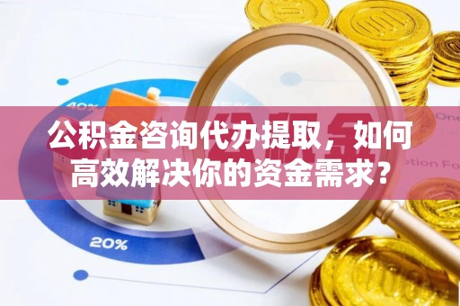 顺城公积金咨询代办提取，如何高效解决你的资金需求？