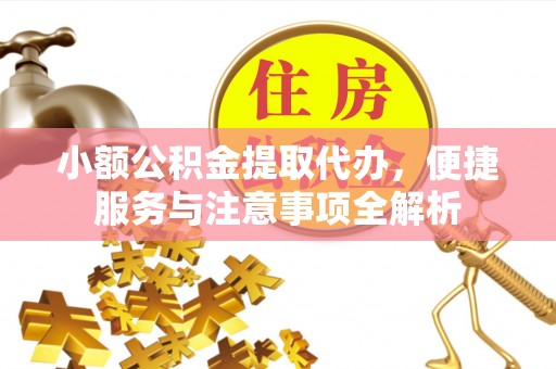 顺城小额公积金提取代办，便捷服务与注意事项全解析