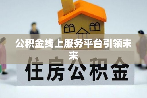 顺城公积金线上服务平台引领未来