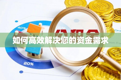 顺城如何高效解决您的资金需求